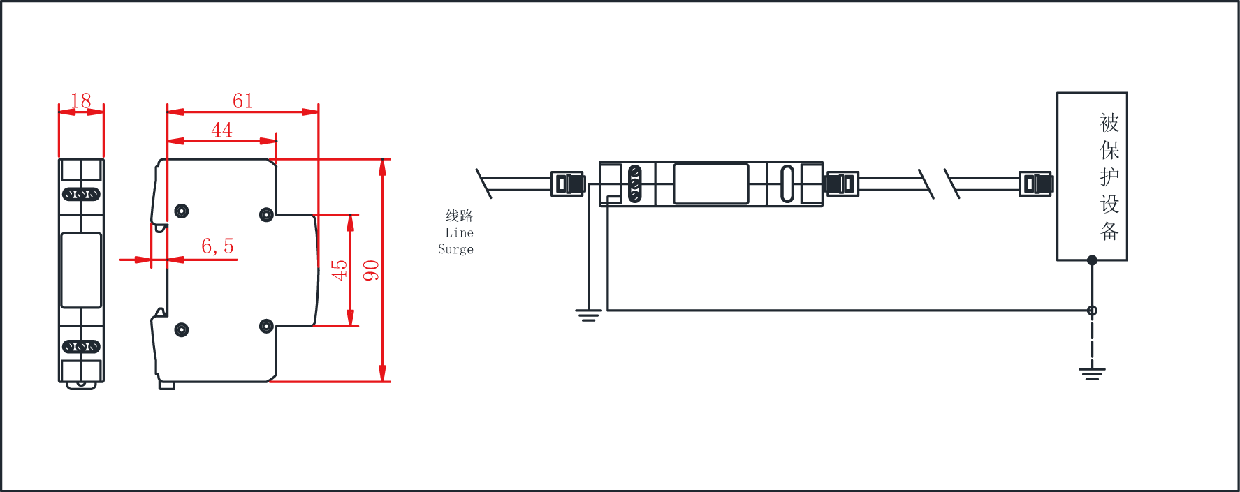 TK01 網(wǎng)絡(luò)，電話防雷器.png