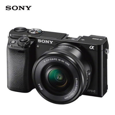 索尼（SONY）ILCE-6000L APS-C單鏡頭微單相機/照相機 黑色（約2430萬(wàn)有效像素 16-50mm鏡頭 a6000/α6000）