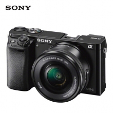 索尼（SONY）ILCE-6000L APS-C單鏡頭微單相機/照相機 黑色（約2430萬(wàn)有效像素 16-50mm鏡頭 a6000/α6000）