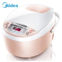 美的（Midea）電飯煲 微壓蒸汽閥 24小時(shí)預約 黃晶內膽3L電飯鍋MB-WFS3018Q