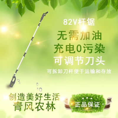 QFNL 格力博 無(wú)刷高枝鋸 鋰電 樹(shù)枝鋸園林果樹(shù)鋸 鏈條鋸（—電一充）