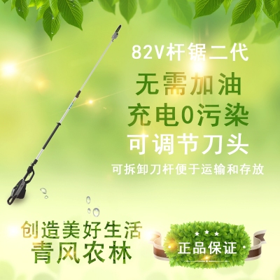 QFNL 格力博 82V無(wú)刷高枝鋸二代 樹(shù)枝鋸 園林果樹(shù)鋸 鏈條鋸（—電一充）