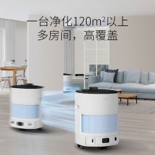 科沃斯（Ecovacs）空氣凈化器家居智能機器人家用除甲醛新家裝修凈化器沁寶AVA全能新品 Z1系列 AVA藍色